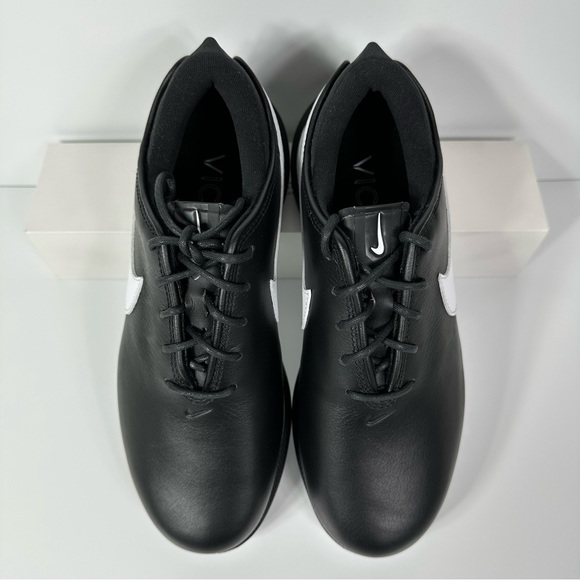 NIKE AIR ZOOM VICTORY TOUR 2 WOMENS GOLF SHOES SIZE 7.5 LEATHER REMOVABLE SPIKES - Picture 2 of 10